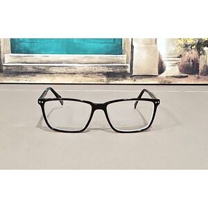 Adin Thomas Eyeglasses Frames AT-470 C1 Clear Brown Blue Square 54-15-140